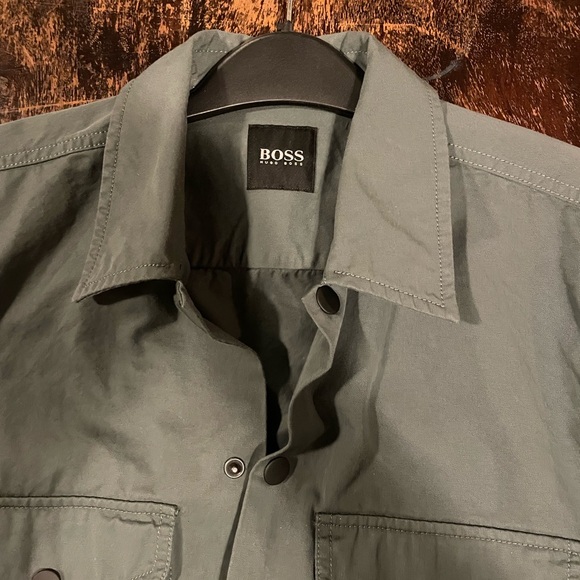 Hugo Boss Men's Field Jacket - Olive Green - Picture 1 of 3